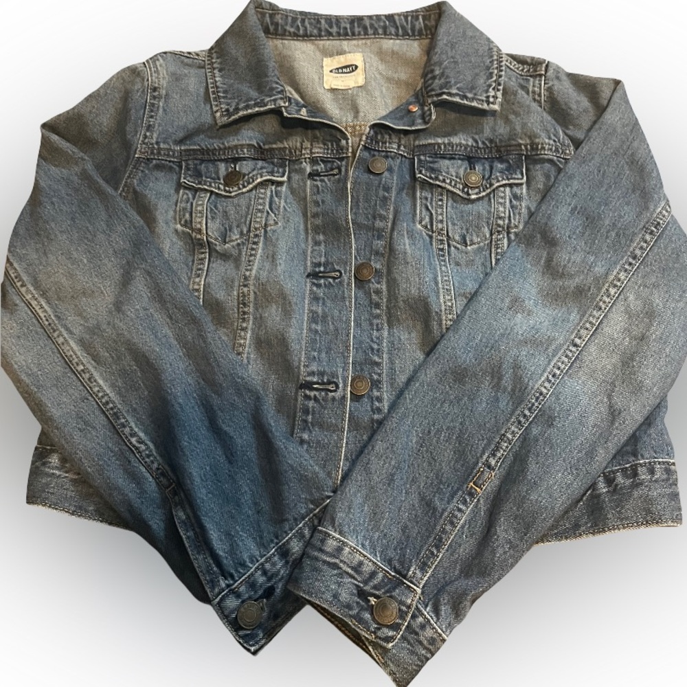 Old Navy Blue Denim Jacket size small